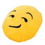 Asquint Smiley Cushion looking with Side Eyes